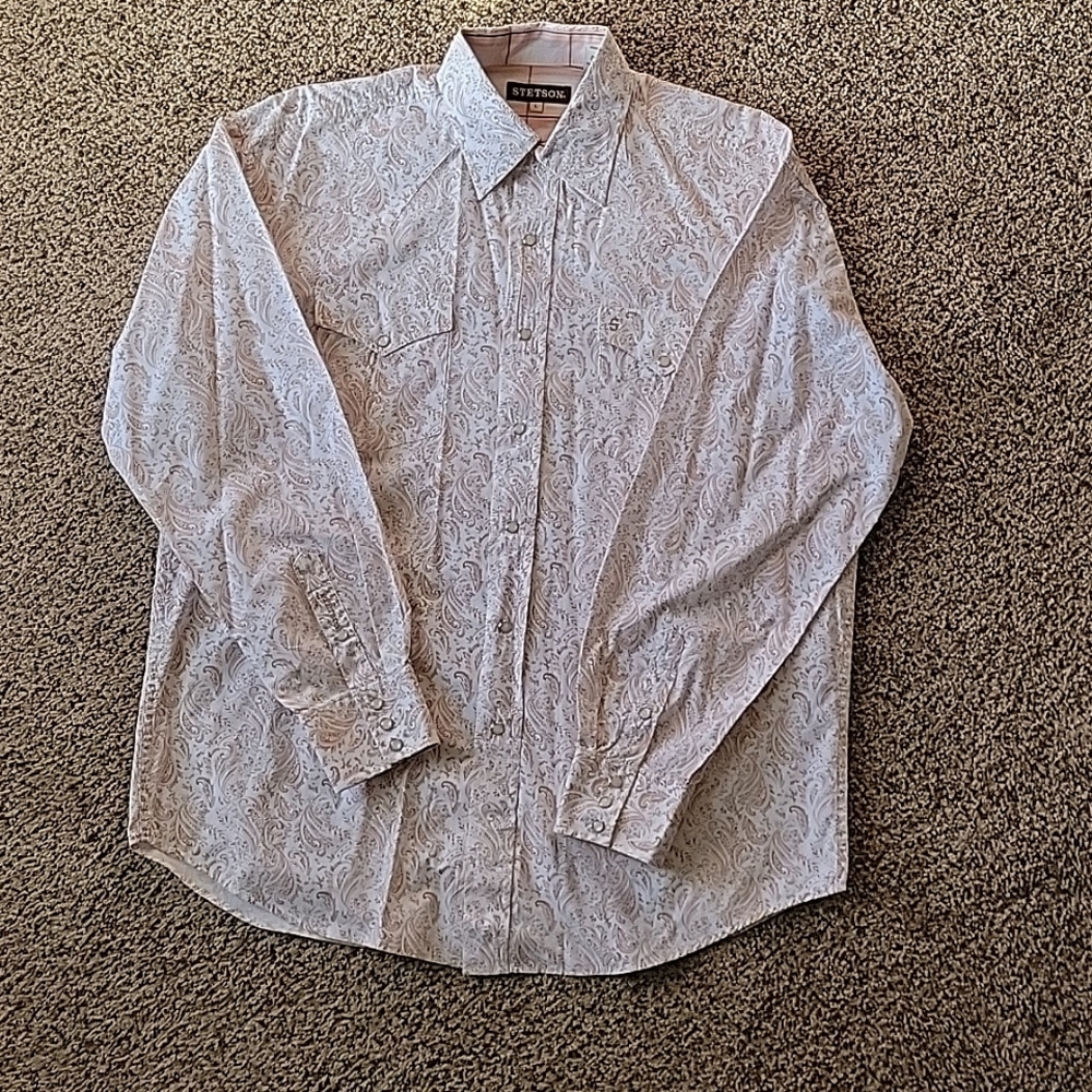 Stetson Pearl Snap Western Shirt